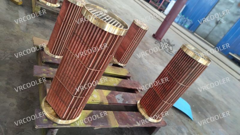 Copper Tube Aftercooler Core for YANMAR 6EY17W Copper Tube Aftercooler Core for YANMAR 6EY17W