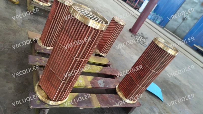 Yanmar 6 AYL Aftercooler Drawing with Size Yanmar 6 AYL Aftercooler Drawing with Size